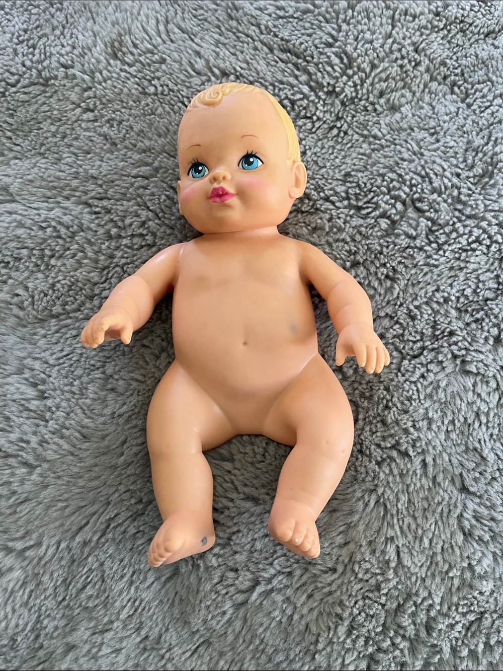 Vintage Classic Water Baby Doll in Nude with Blonde Hair